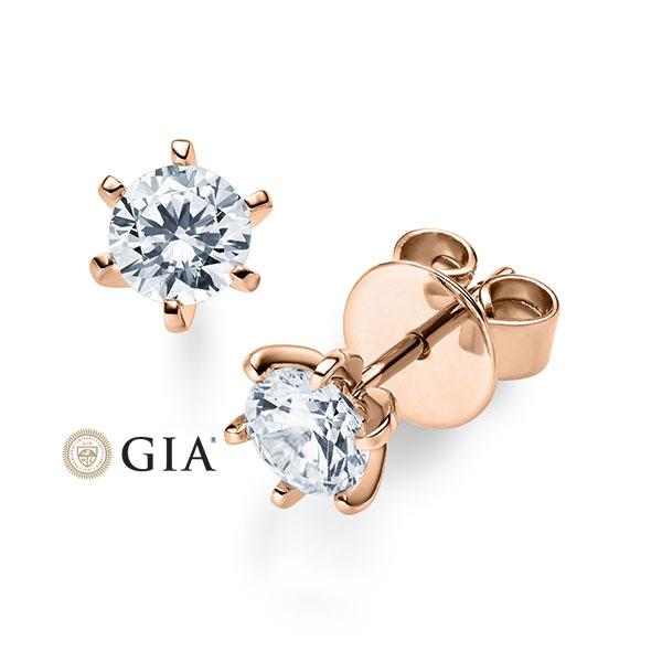 [RU-1572] Ohrstecker Weißgold 585