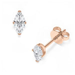 [RU-1777] Ohrstecker Weißgold 585