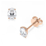 [RU-1778] Ohrstecker Weißgold 585