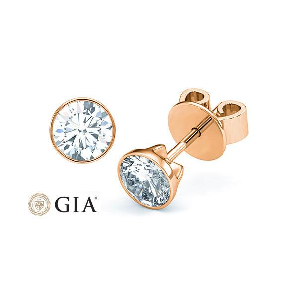 [RU-1575] Ohrstecker Weißgold 585