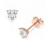 [RU-1776] Ohrstecker Weißgold 585