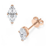 [RU-1777] Ohrstecker Weißgold 585