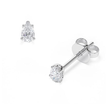 [RU-1779] Ohrstecker Weißgold 585