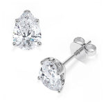 [RU-1779] Ohrstecker Weißgold 585