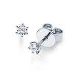 [RU-1572] Ohrstecker Weißgold 585