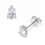 [RU-1779] Ohrstecker Weißgold 585