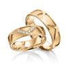 rose / Gold 750 / 0.070 ct. - 6x1.8 / feines: 7 / 1