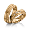 rose / Gold 750 / 0.070 ct. - 6x1.8 / feines: 7 / 1