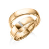 rose / Gold 750 / 0.075 ct. - 5x2 / feines: 7 / 1