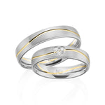 [RU-1603] Paar Trauringe