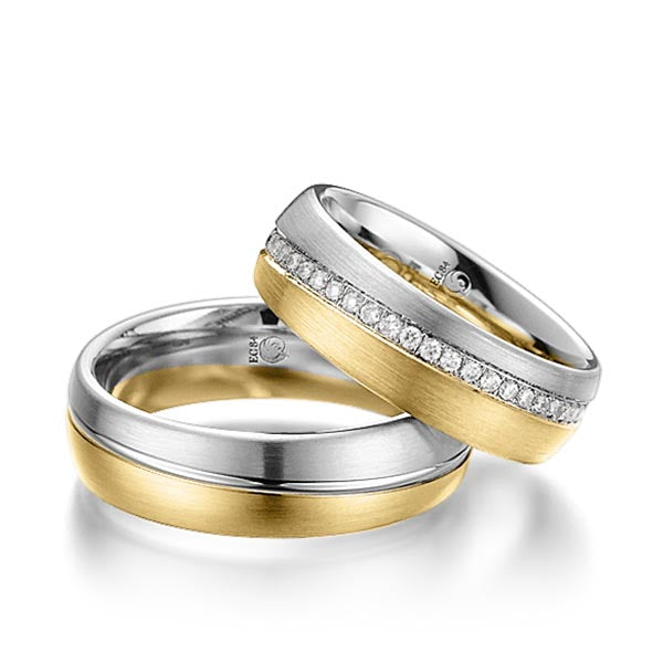 RU-1013 Paar Trauringe