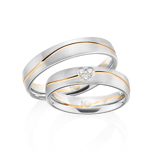 [RU-1603] Paar Trauringe