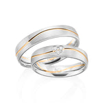 [RU-1603] Paar Trauringe