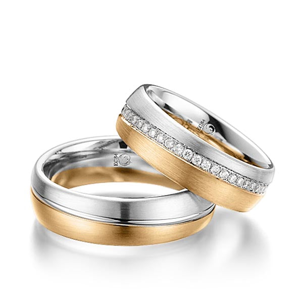 RU-1013 Paar Trauringe