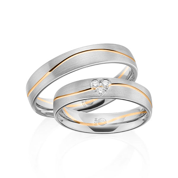 [RU-1603] Paar Trauringe