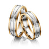 grau, rose / Gold 750 / 0.040 ct. - 6x1.6 / feines: 7 / 1