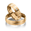 rose / Gold 750 / 0.020 ct. - 5x1.3 / feines: 7 / 1