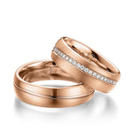 RU-1013 Paar Trauringe