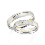 [RU-1603] Paar Trauringe