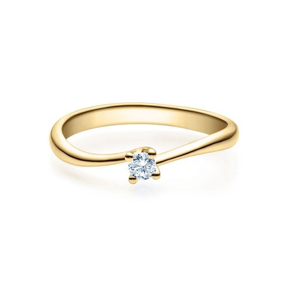 [RU-1500] Verlobungsring Weißgold 585