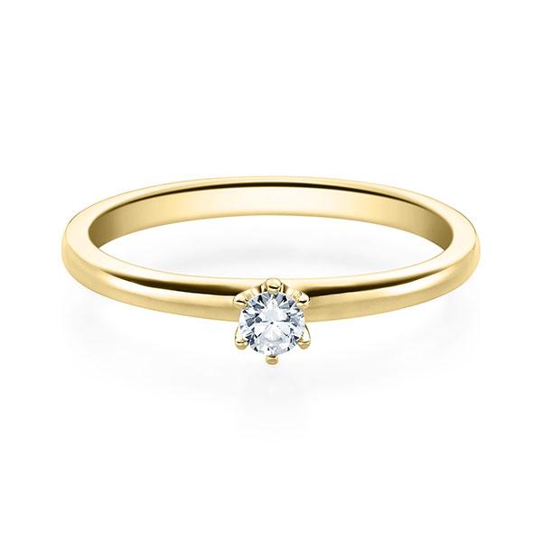 [RU-1585] Verlobungsring Weißgold 585