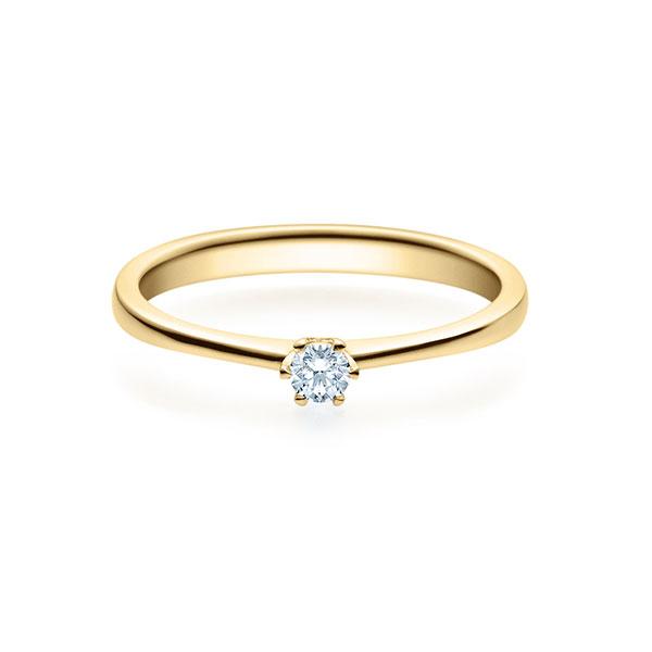 [RU-1495] Verlobungsring Weißgold 585