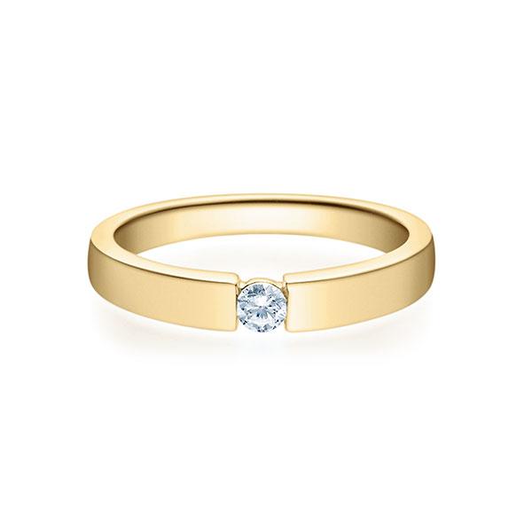 [RU-1499] Verlobungsring Weißgold 585