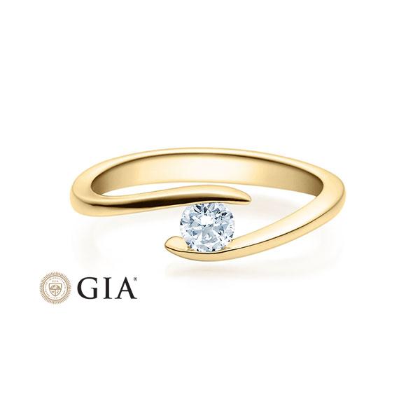 [RU-1496] Verlobungsring Weißgold 585