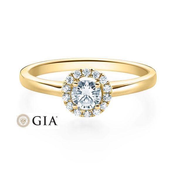 [RU-1589] Verlobungsring Weißgold 585