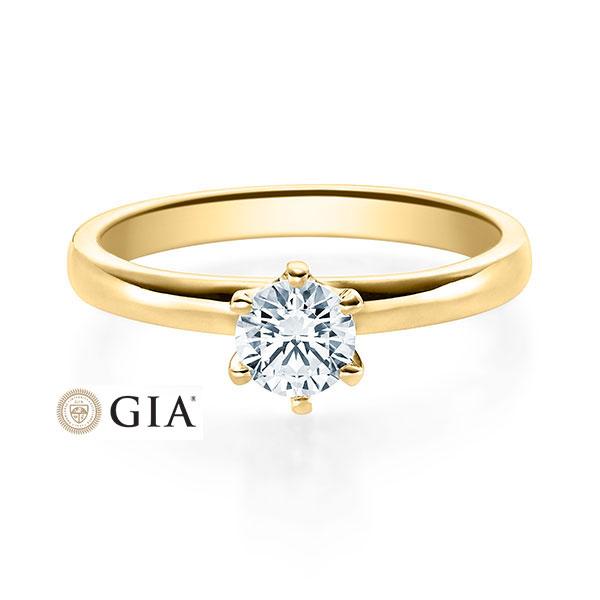 [RU-1585] Verlobungsring Weißgold 585