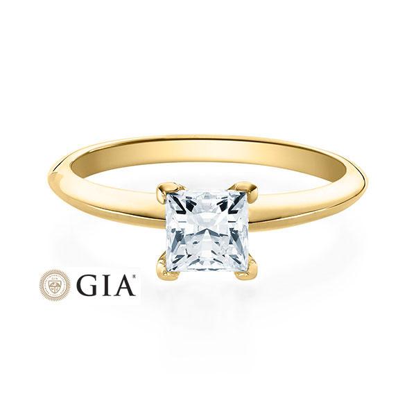 [RU-1569] Verlobungsring Weißgold 585