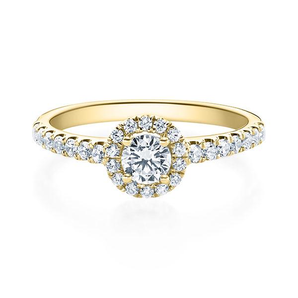 [RU-1588] Verlobungsring Weißgold 585