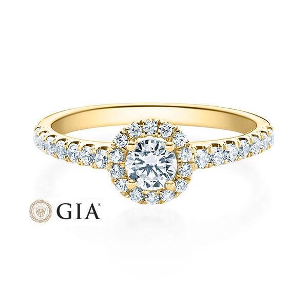 [RU-1588] Verlobungsring Weißgold 585