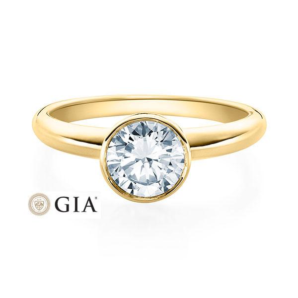 [RU-1571] Verlobungsring Weißgold 585