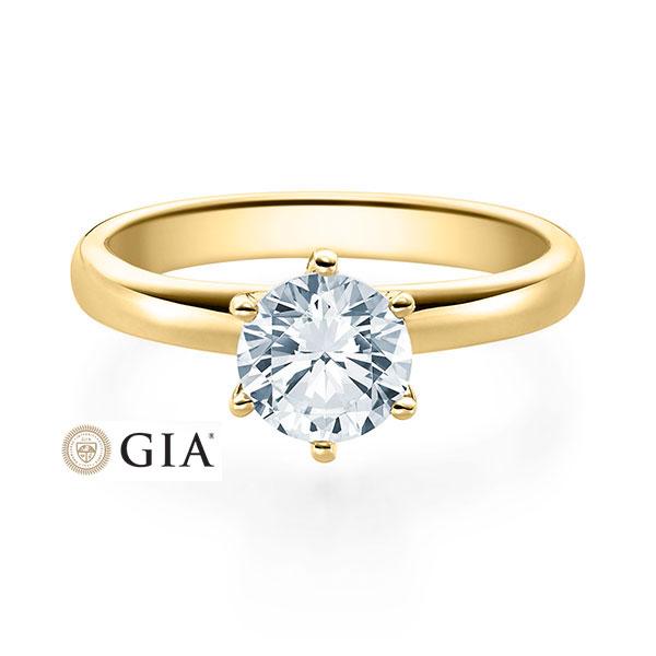 [RU-1585] Verlobungsring Weißgold 585