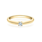 [RU-1507] Verlobungsring Weißgold 585