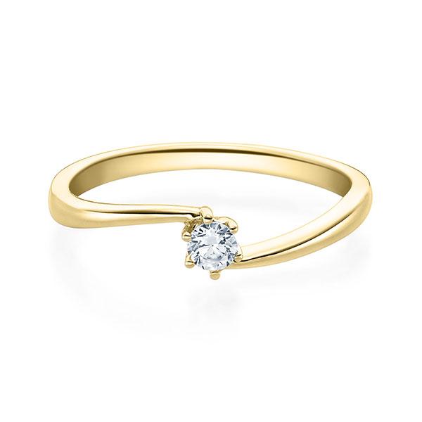 [RU-1584] Verlobungsring Weißgold 585