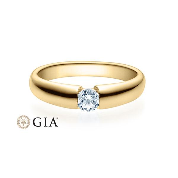 [RU-1505] Verlobungsring Gelbgold 585