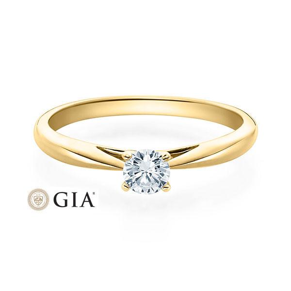 [RU-1570] Verlobungsring Weißgold 585