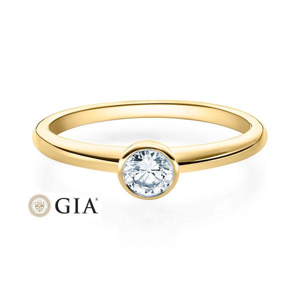 [RU-1571] Verlobungsring Weißgold 585