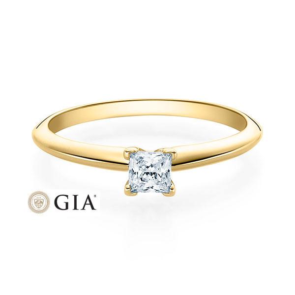 [RU-1569] Verlobungsring Weißgold 585