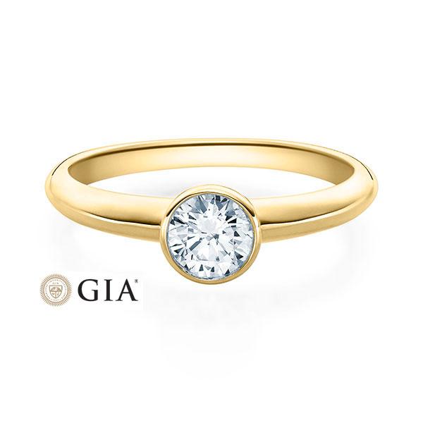 [RU-1571] Verlobungsring Weißgold 585