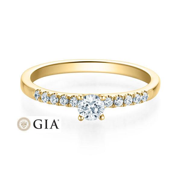 [RU-1594] Verlobungsring Weißgold 750