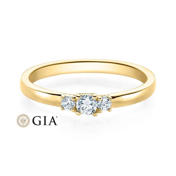 [RU-1586] Verlobungsring Weißgold 585