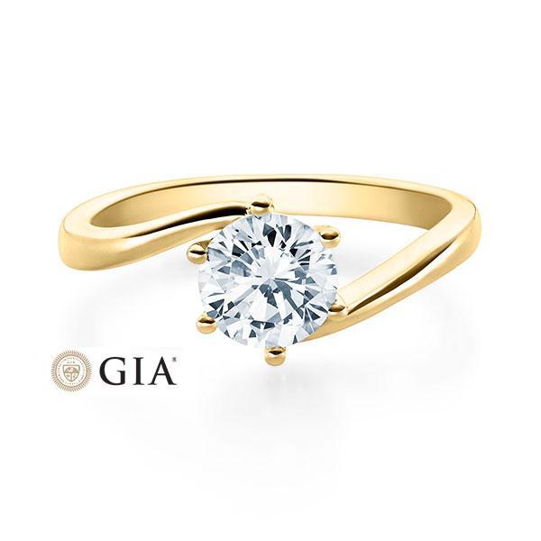 [RU-1584] Verlobungsring Weißgold 585