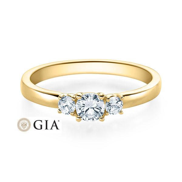 [RU-1586] Verlobungsring Weißgold 585