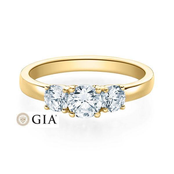 [RU-1586] Verlobungsring Weißgold 585