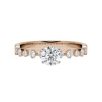 [RU-1795] Verlobungsring Weißgold 375