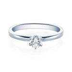 [RU-1585] Verlobungsring Weißgold 585