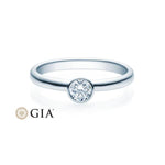 [RU-1493] Verlobungsring Rotgold 585